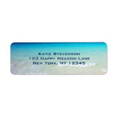 Azure Blue Caribbean Tropical Beach (Vorne)