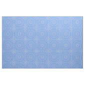Azure Blue Mandala Geometric Pattern Stoff (Fat Quarter (45,7 x 55,9 cm))