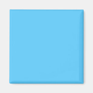 Azure Blue Sky 2015 Color Trend Template Magnet