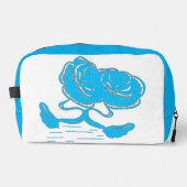 Azure blue Toiletry Bag/Kit zur Toilette azur Waschbeutel (Vorderseite)