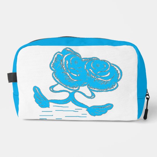 Azure blue Toiletry Bag/Kit zur Toilette azur Waschbeutel (Vorderseite)