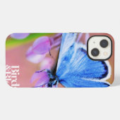 Azure Butterfly iPhone Hülle (Rückseite (Horizontal))