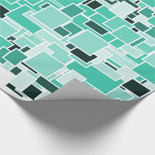 Azure Chaos Geschenkpapier (Ecke)