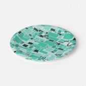 Azure Chaos Pappteller (Schrägansicht)