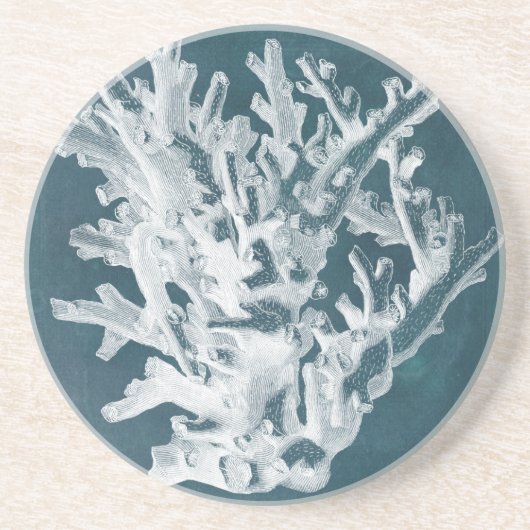 Azure Coral I Getränkeuntersetzer (Vorne)