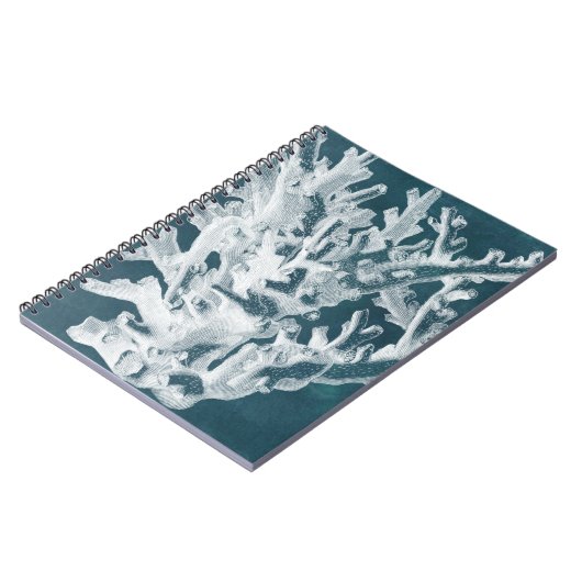 Azure Coral I Notizblock (Linke Seite)