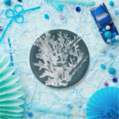 Azure Coral I Pappteller (Party)