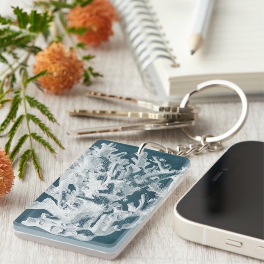 Azure Coral I Schlüsselanhänger (Vorderseite rechts)