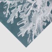 Azure Coral I Seidenpapier (Ausschnitt)