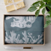 Azure Coral I Seidenpapier (Geschenk)