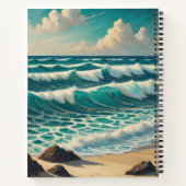 Azure Crest Tide Notizblock (Rückseite)