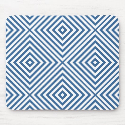 Azure Diamond Zickzack Mousepad (Vorne)