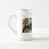 Azure Dragon und White Tiger. Abbildung Bierglas (Links)