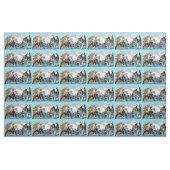 Azure Dragon und White Tiger. Abbildung Stoff (Yard (91,4 cm))