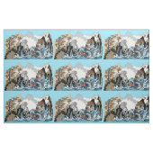 Azure Dragon und White Tiger. Abbildung Stoff (Fat Quarter (45,7 x 55,9 cm))