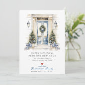 Azure Eintritt New Zuhause Moving Ankündigung (Stehend Vorderseite)