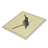 Azure Eisvogel Fliese (Seite)