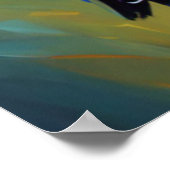 Azure Eisvogel Poster (Ecke)
