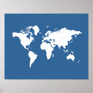 Azure Elegante World Poster