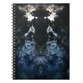 Azure Embrace: Celestial Convergence Notizblock (Vorderseite)