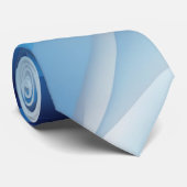 Azure Flow: Ein Traum in Blau Krawatte (Gerollt)