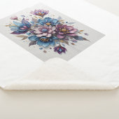 Azure Flower Symphony Sherpadecke (3/4)