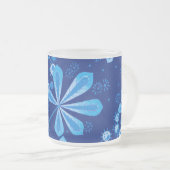 Azure Frost Blume Tasse (VorderseiteRechts)