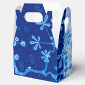 Azure Frost Flower Favor Box Geschenkschachtel (Geöffnet)