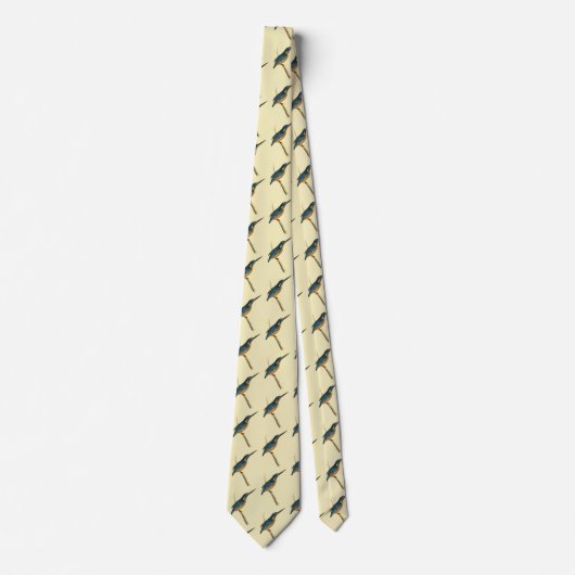 Azure Kingfisher Krawatte (Vorderseite)