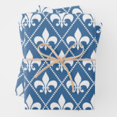 Azure Lilie Geschenkpapier Set (Beispiel)
