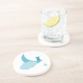 Azure Little Bear Untersetzer (Seite)