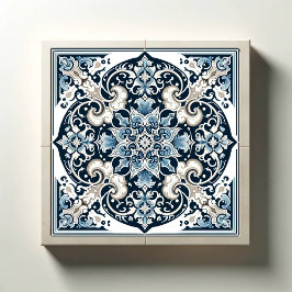 Azure Lotus Majesty Fliese