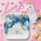 AZURE Marble Dreams Gala Pappteller (Party)