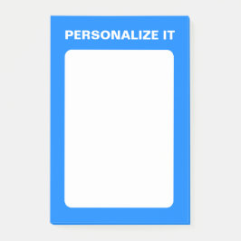 Azure Modern Personalisiert Versatile Post-it Klebezettel