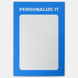 Azure Modern Personalisiert Versatile Post-it Klebezettel