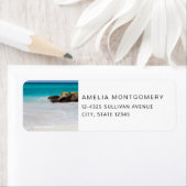 Azure Ocean Sandy Beach Foto (Insitu)