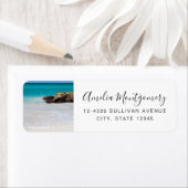 Azure Ocean Sandy Beach Foto (Insitu)
