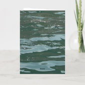 Azure Oceans Greetings Card Karte (Rückseite)
