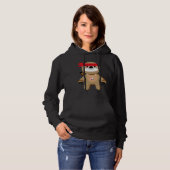 Azure Open Source Brady The Ninja Sloth Hoodie (Vorne ganz)