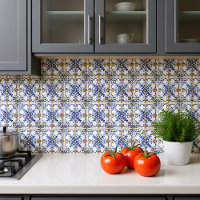 "Azure Opulence Mosaic