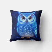 Azure Owl Comfort Cushion Kissen (Rückseite)