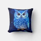 Azure Owl Comfort Cushion Kissen (Vorderseite)