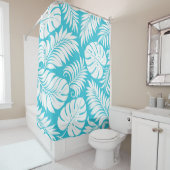 Azure Palms Duschvorhang (Beispiel)