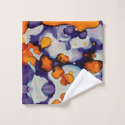 Azure Pumpkin Badhandtuch Set (Waschlappen)