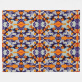 Azure Pumpkin Fleecedecke (Vorderseite (Horizontal))