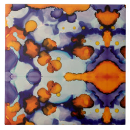 Azure Pumpkin Fliese