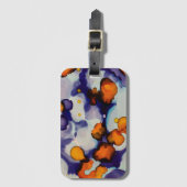 Azure Pumpkin Gepäckanhänger (Vorderseite Vertikal)