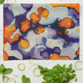 Azure Pumpkin Geschirrtuch (Gefaltet)