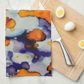 Azure Pumpkin Geschirrtuch (Viertel Falte)