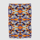Azure Pumpkin Golfhandtuch (Vorderseite)